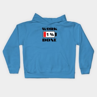 Work Kids Hoodie